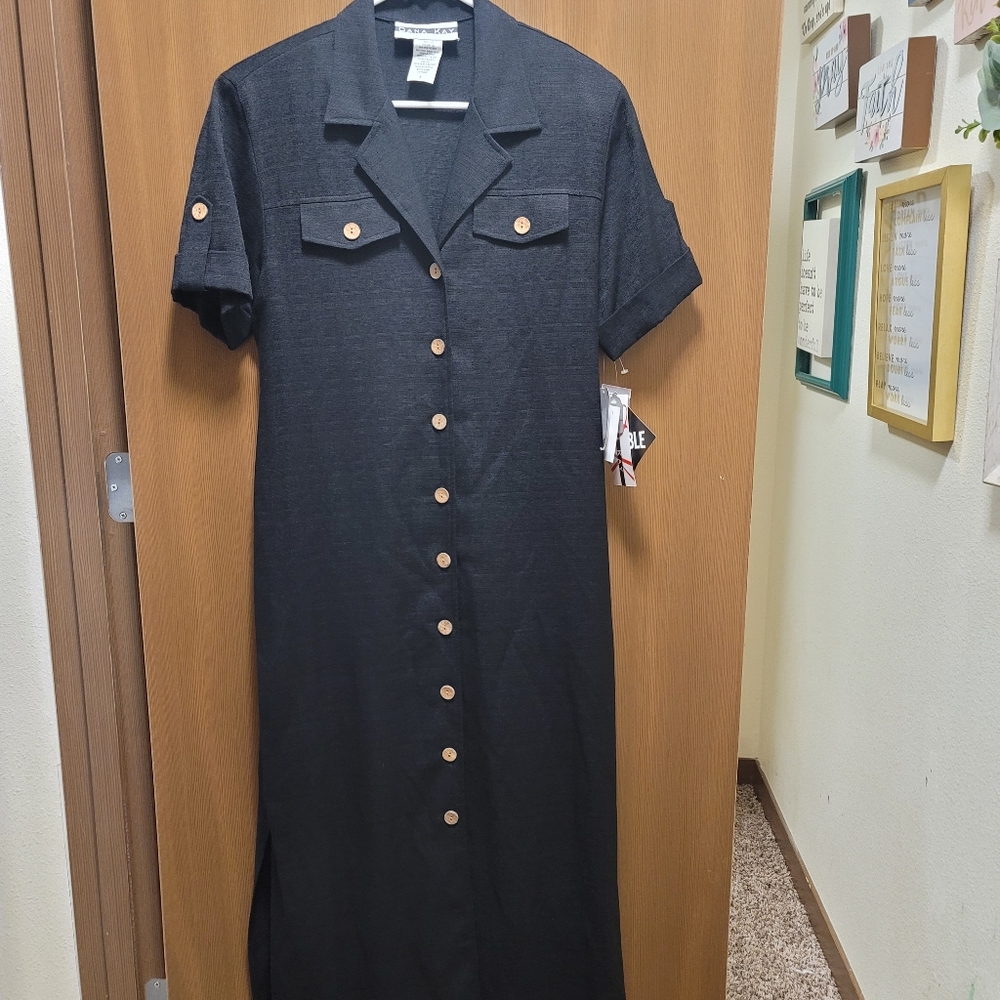 Dana Kay Black Long Dress Size 8